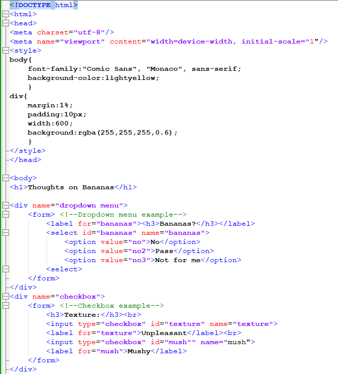 Screenshot (1/2) of the source code